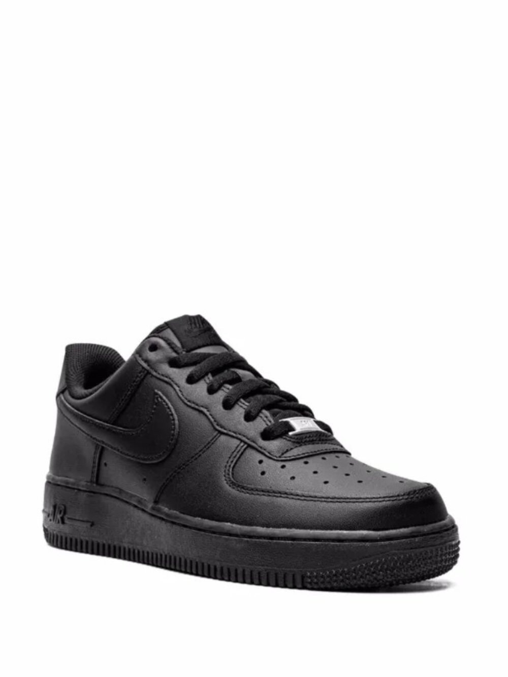 Nike - Women's Air Force 1 '07 Triple Black Sneakers - Sz 8.5/7Y - EUC